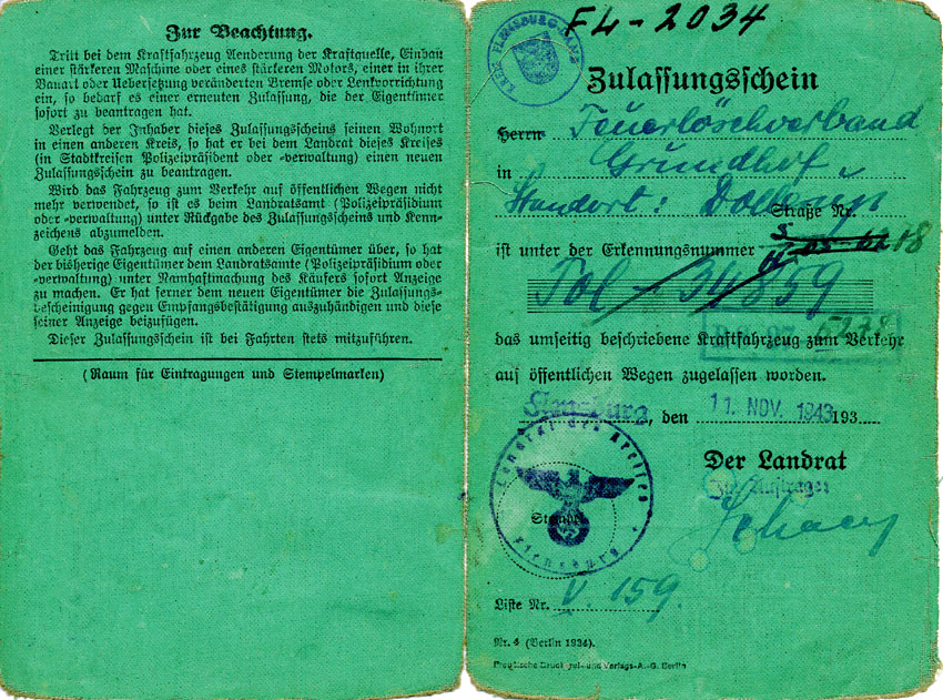 Zulassung-1943-1