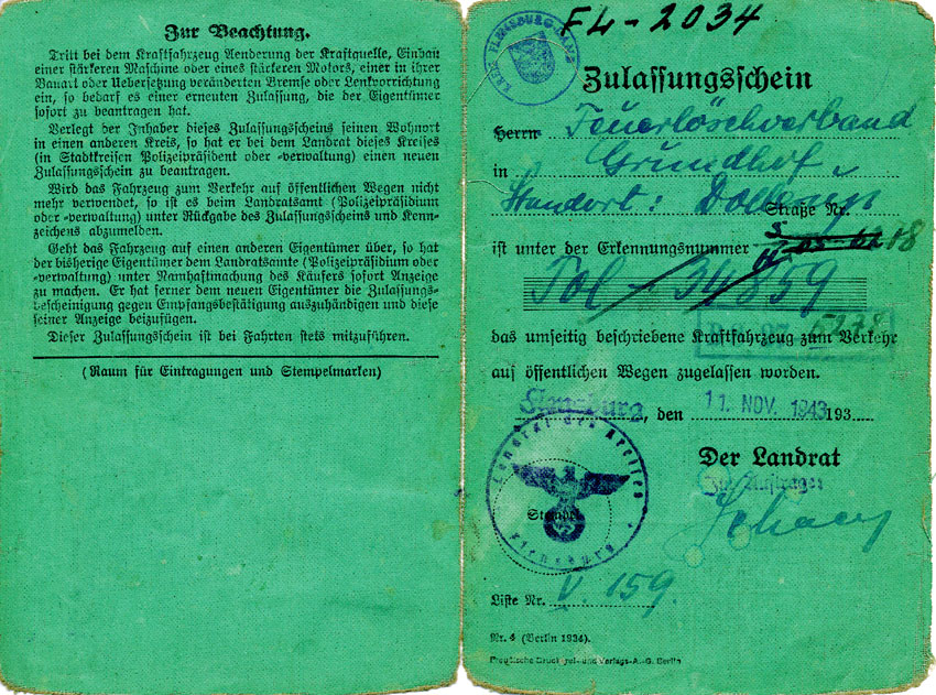 Zulassung-1943-1